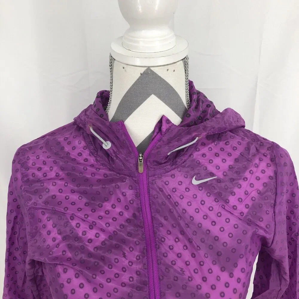 Nike Windrunner Running Jacket Size XS-purple